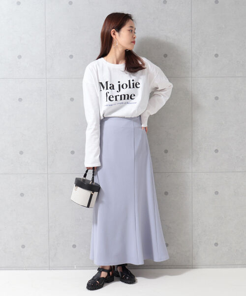 fredy repit（フレディレピ）の「フレンチロゴ ロンT（Tシャツ/カットソー・レディース・ホワイト系その他2/オフホワイト/ピンク・38）」の4枚目の写真