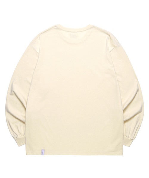 MAHAGRID（マハグリッド）の「【mahagrid】THIRD LOGO LS TEE / マハグリッド サード ロゴ ロングスリーブ Tシャツ（Tシャツ/カットソー・メンズ・ベージュ/ホワイト/ブルー/ブラック・LARGE/SMALL/X-LARGE/MEDIUM）」の17枚目の写真