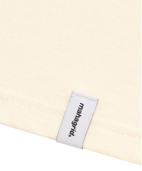 MAHAGRID（マハグリッド）の「【mahagrid】THIRD LOGO LS TEE / マハグリッド サード ロゴ ロングスリーブ Tシャツ（Tシャツ/カットソー・メンズ・ベージュ/ホワイト/ブルー/ブラック・LARGE/SMALL/X-LARGE/MEDIUM）」の19枚目の写真