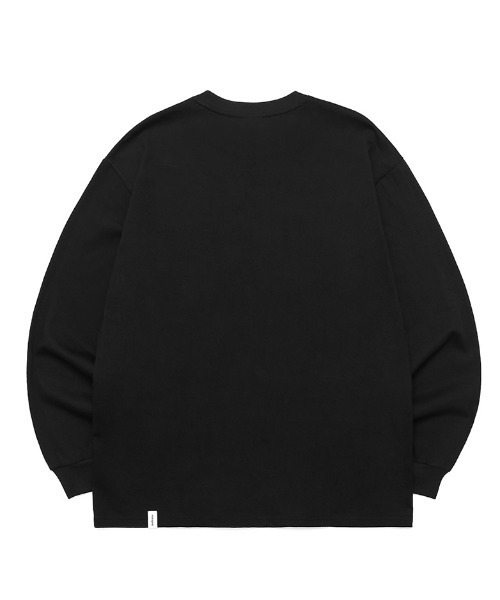 MAHAGRID（マハグリッド）の「【mahagrid】THIRD LOGO LS TEE / マハグリッド サード ロゴ ロングスリーブ Tシャツ（Tシャツ/カットソー・メンズ・ベージュ/ホワイト/ブルー/ブラック・LARGE/SMALL/X-LARGE/MEDIUM）」の12枚目の写真