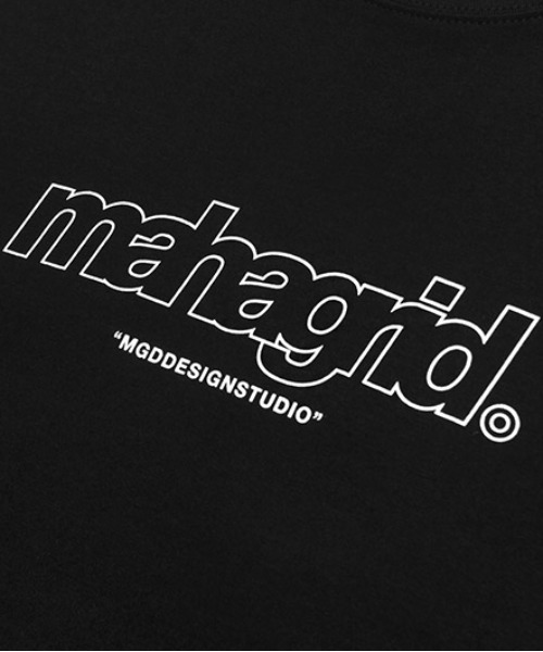 MAHAGRID（マハグリッド）の「【mahagrid】THIRD LOGO LS TEE / マハグリッド サード ロゴ ロングスリーブ Tシャツ（Tシャツ/カットソー・メンズ・ベージュ/ホワイト/ブルー/ブラック・LARGE/SMALL/X-LARGE/MEDIUM）」の13枚目の写真