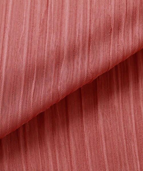 LOVELESS（ラブレス）の「楊柳 ハイネック ブラウス（シャツ/ブラウス・レディース・オフホワイト/ライトイエロー/ピンク系その他2・36）」の12枚目の写真