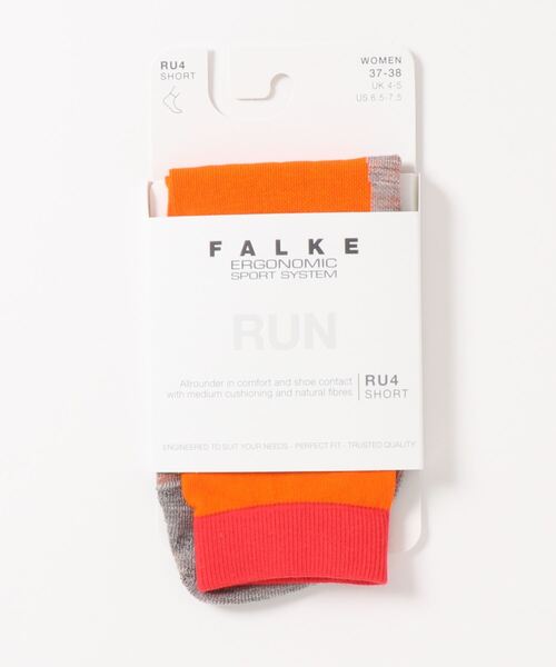 FALKE(ファルケ)の「FALKE ERGONOMIC SPORT SYSTEM | 16706 RU4 SHORT SOCKS WOMEN(ソックス/靴下・レディース・ホワイト系その他/グレー系その他/オレンジ系その他/C/D・37-38)」の11枚目の写真