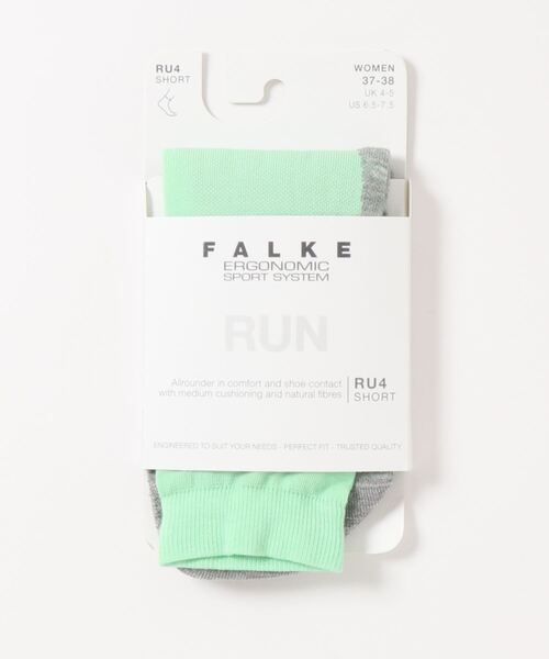 FALKE(ファルケ)の「FALKE ERGONOMIC SPORT SYSTEM | 16706 RU4 SHORT SOCKS WOMEN(ソックス/靴下・レディース・ホワイト系その他/グレー系その他/オレンジ系その他/C/D・37-38)」の12枚目の写真