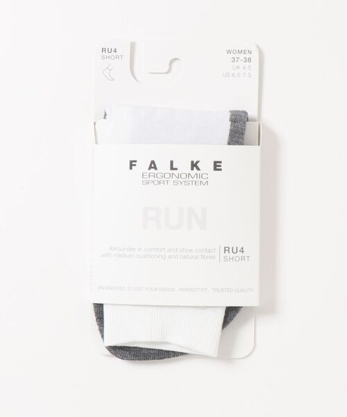FALKE(ファルケ)の「FALKE ERGONOMIC SPORT SYSTEM | 16706 RU4 SHORT SOCKS WOMEN(ソックス/靴下・レディース・ホワイト系その他/グレー系その他/オレンジ系その他/C/D・37-38)」の13枚目の写真