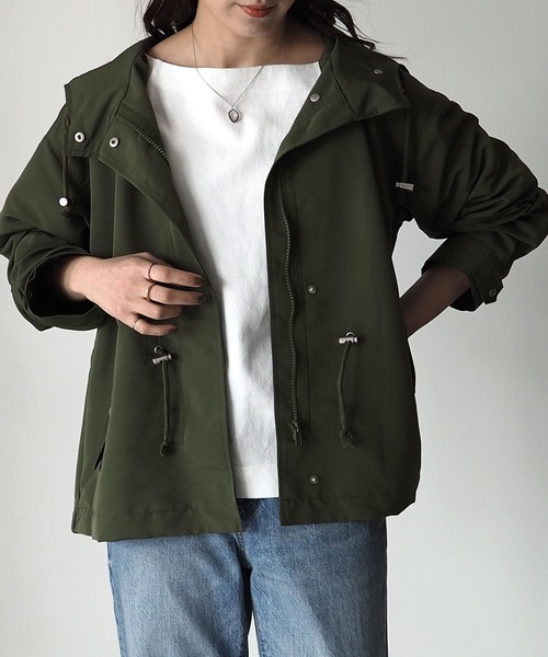 Riberry（リベリー）の「エステルウェザーマウンテンパーカー（マウンテンパーカー・レディース・ブラック/ベージュ/カーキ/アイボリー/A/B/D・MEDIUM）」の11枚目の写真