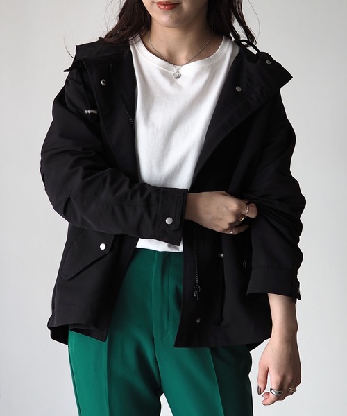 Riberry（リベリー）の「エステルウェザーマウンテンパーカー（マウンテンパーカー・レディース・ブラック/ベージュ/カーキ/アイボリー/A/B/D・MEDIUM）」の13枚目の写真