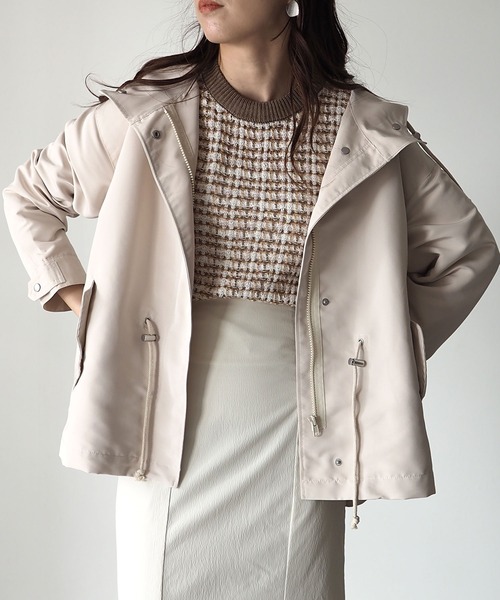 Riberry（リベリー）の「エステルウェザーマウンテンパーカー（マウンテンパーカー・レディース・ブラック/ベージュ/カーキ/アイボリー/A/B/D・MEDIUM）」の21枚目の写真