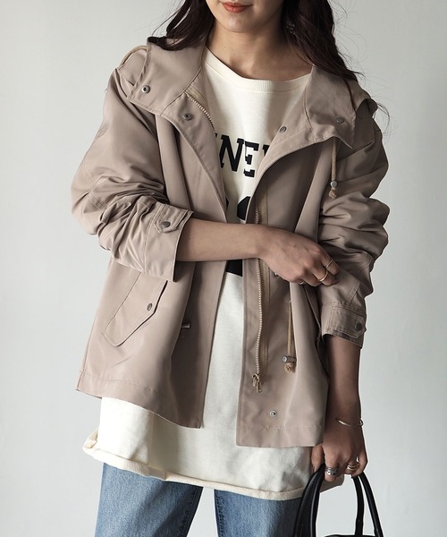 Riberry（リベリー）の「エステルウェザーマウンテンパーカー（マウンテンパーカー・レディース・ブラック/ベージュ/カーキ/アイボリー/A/B/D・MEDIUM）」の16枚目の写真