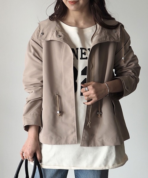 Riberry（リベリー）の「エステルウェザーマウンテンパーカー（マウンテンパーカー・レディース・ブラック/ベージュ/カーキ/アイボリー/A/B/D・MEDIUM）」の12枚目の写真