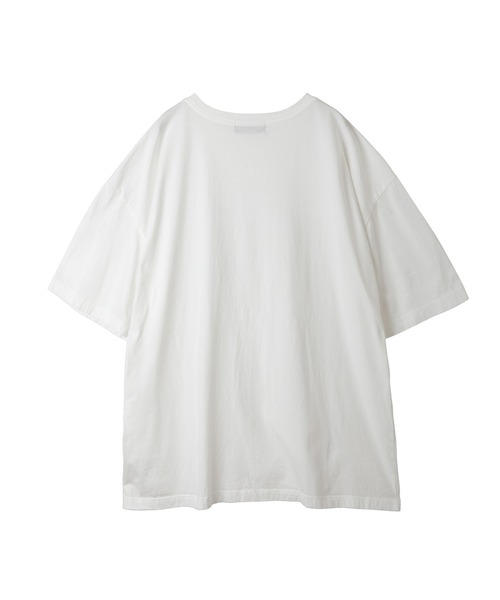 Candy Stripper(キャンディストリッパー)の「PEPE&SPACE FRIENDS BIG Tシャツ(Tシャツ/カットソー・レディース・パープル/オフホワイト/ブラック/ライトブルー・2)」の5枚目の写真