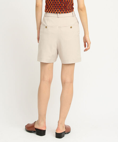 Ray BEAMS（レイビームス）の「Ray BEAMS / ピンタック ショートパンツ（その他パンツ・レディース・ダークブラウン/ベージュ・0/1）」の3枚目の写真