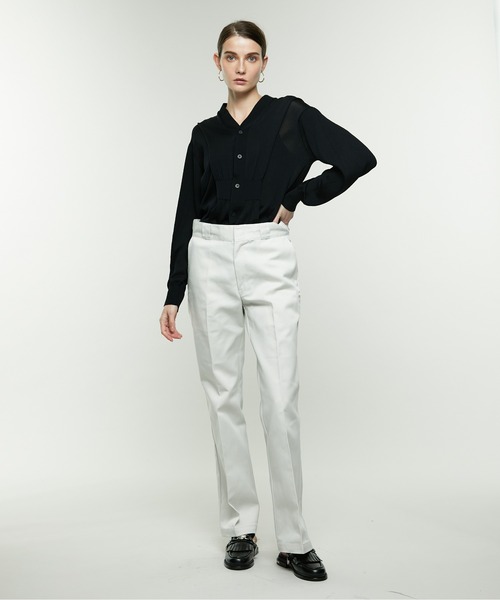 TOGA PULLA(トーガ プルラ)の「【TOGA PULLA/トーガプルラ】High gauge knit cardigan(カーディガン/ボレロ・レディース・ブラック/カーキ・36)」の21枚目の写真