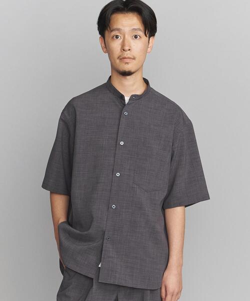 BEAUTY&YOUTH ユナイテッドアローズ　バンドカラーシャツ　セットアップ BEAUTY&YOUTH UNITED ARROWS（ビューティーアンドユース