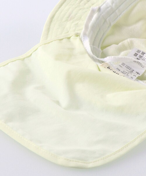 BRANSHES(ブランシェス)の「刺繍アウトドアハット(ハット・キッズ・サックスブルー/アイボリー・52cm/50cm/54cm/56cm)」の7枚目の写真