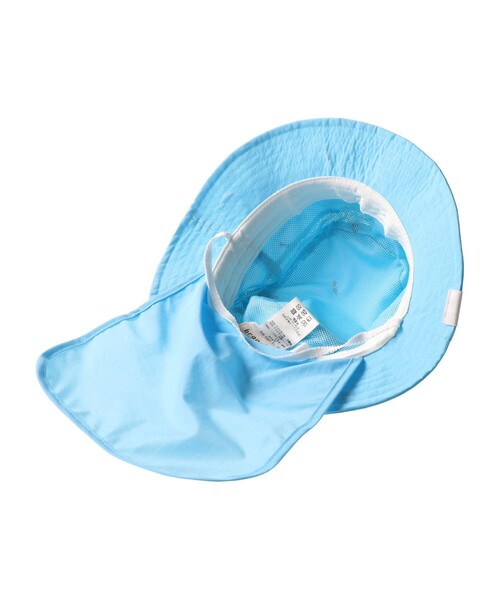 BRANSHES(ブランシェス)の「刺繍アウトドアハット(ハット・キッズ・サックスブルー/アイボリー・52cm/50cm/54cm/56cm)」の12枚目の写真