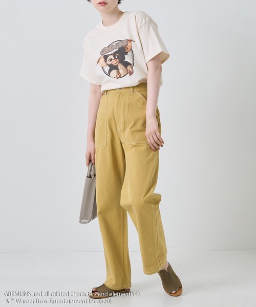 FREAK'S STORE(フリークスストア)の「GREMLINS SHORT SLEEVE TEE/グレムリン半袖Tシャツ(Tシャツ/カットソー・レディース・オレンジ/オフホワイト・フリ-)」の5枚目の写真