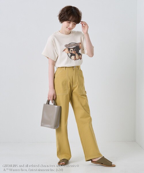 FREAK'S STORE(フリークスストア)の「GREMLINS SHORT SLEEVE TEE/グレムリン半袖Tシャツ(Tシャツ/カットソー・レディース・オレンジ/オフホワイト・フリ-)」の7枚目の写真