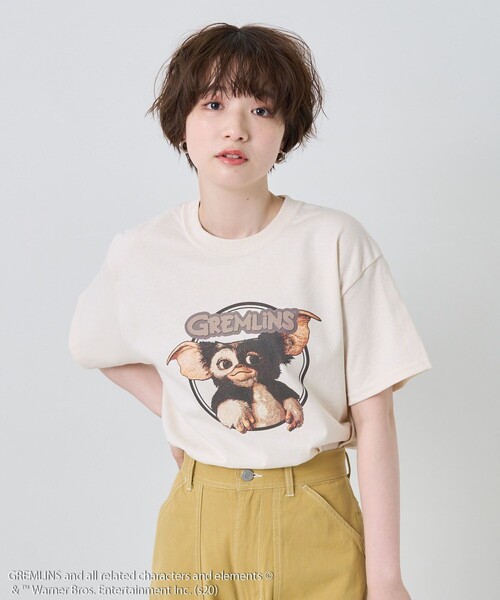 FREAK'S STORE(フリークスストア)の「GREMLINS SHORT SLEEVE TEE/グレムリン半袖Tシャツ(Tシャツ/カットソー・レディース・オレンジ/オフホワイト・フリ-)」の11枚目の写真