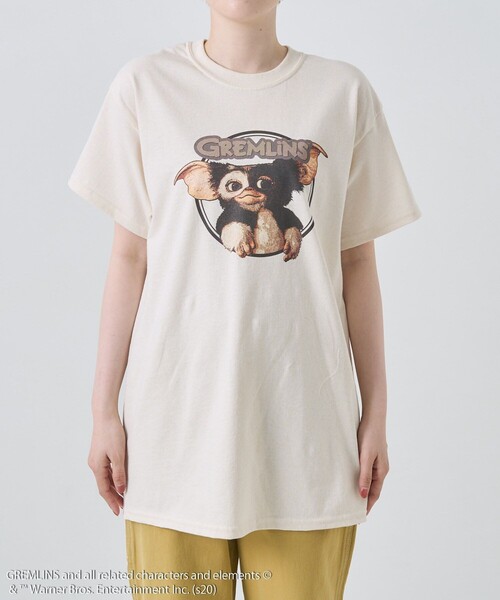 FREAK'S STORE(フリークスストア)の「GREMLINS SHORT SLEEVE TEE/グレムリン半袖Tシャツ(Tシャツ/カットソー・レディース・オレンジ/オフホワイト・フリ-)」の12枚目の写真