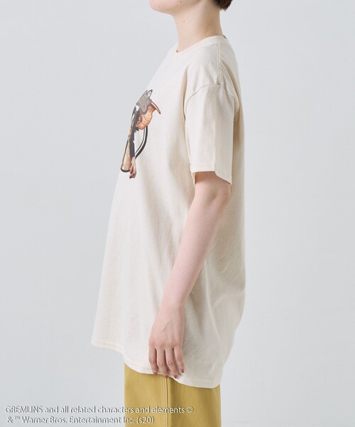 FREAK'S STORE(フリークスストア)の「GREMLINS SHORT SLEEVE TEE/グレムリン半袖Tシャツ(Tシャツ/カットソー・レディース・オレンジ/オフホワイト・フリ-)」の13枚目の写真