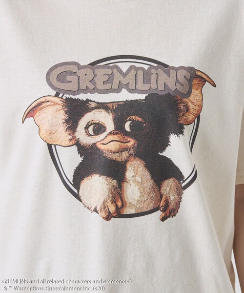 FREAK'S STORE(フリークスストア)の「GREMLINS SHORT SLEEVE TEE/グレムリン半袖Tシャツ(Tシャツ/カットソー・レディース・オレンジ/オフホワイト・フリ-)」の16枚目の写真