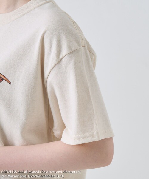 FREAK'S STORE(フリークスストア)の「GREMLINS SHORT SLEEVE TEE/グレムリン半袖Tシャツ(Tシャツ/カットソー・レディース・オレンジ/オフホワイト・フリ-)」の17枚目の写真