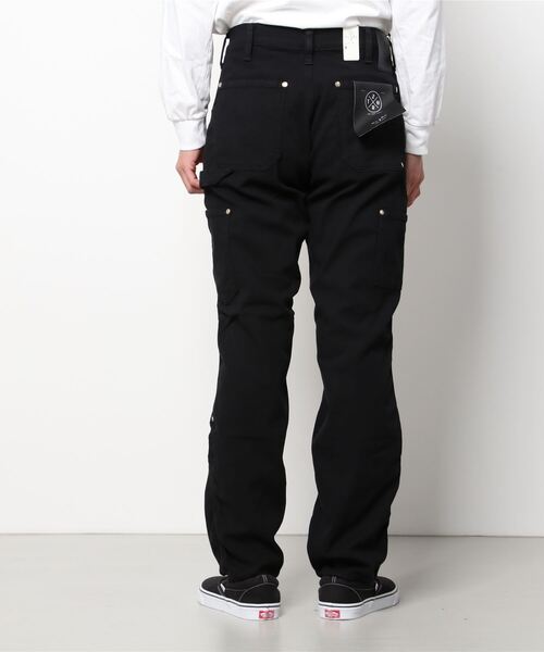 surt(サート)の「SURT/サート/DOUBLE NEE WORK PANTS/ダブルニーワークパンツ/ブラック(その他パンツ・メンズ・ブラック・SMALL/MEDIUM/LARGE/X-LARGE)」の3枚目の写真