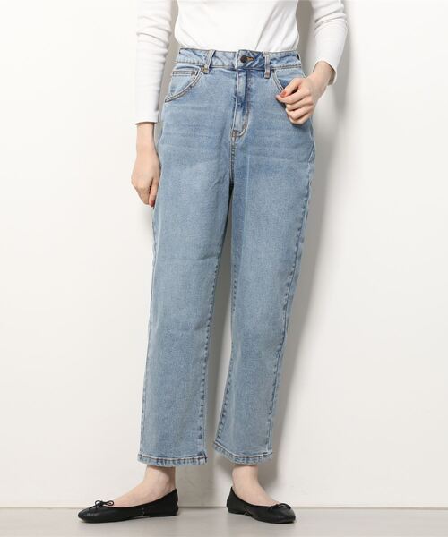 RIKKA FEMME(リッカファム)の「RIKKA FEMME/リッカファム ロンパン R22SS013(その他パンツ・レディース・ネイビー/ブルー・S/M/M/L)」の2枚目の写真