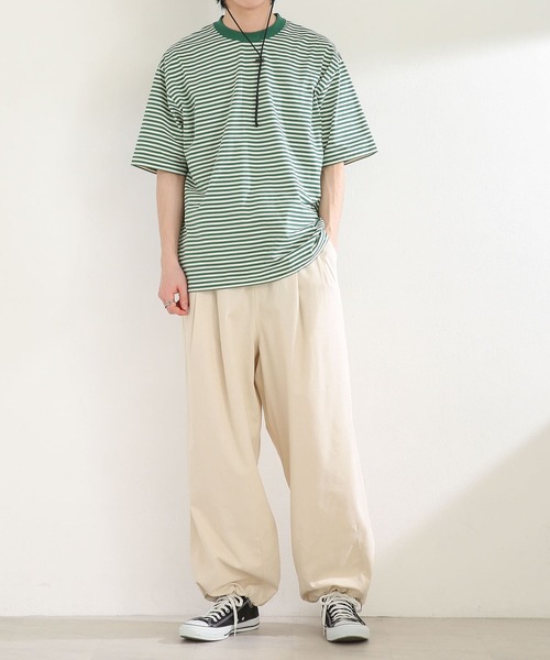 SENSE OF PLACE by URBAN RESEARCH(センスオブプレイスバイアーバンリサーチ)の「リネンレーヨンスノーパンツ(その他パンツ・メンズ・アイボリー/ブラック/オリーブ・MEDIUM/LARGE)」の16枚目の写真