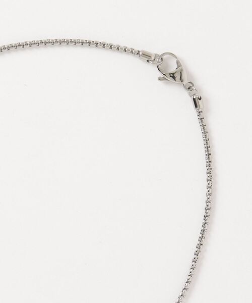 TOMMY HILFIGER(トミーヒルフィガー)の「【Tommy Hilfiger/トミーヒルフィガー】ネックレス ドックタグ ロゴ プレート(ネックレス・メンズ・シルバー・FREE)」の3枚目の写真