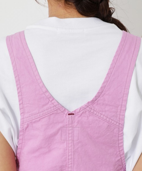 RODEO CROWNS WIDE BOWL（ロデオクラウンズワイドボウル）の「Wranglerオーバーオール（つなぎ/オールインワン・レディース・ライトピンク/グリーン/ブルー・MEDIUM/SMALL）」の12枚目の写真