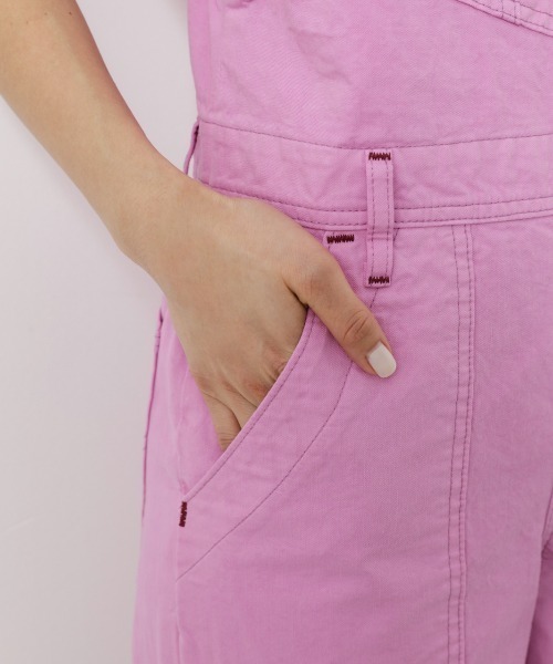 RODEO CROWNS WIDE BOWL（ロデオクラウンズワイドボウル）の「Wranglerオーバーオール（つなぎ/オールインワン・レディース・ライトピンク/グリーン/ブルー・MEDIUM/SMALL）」の10枚目の写真