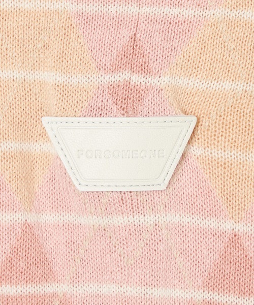 FORSOMEONE（フォーサムワン）の「FORSOMEONE RETRO KNIT VEST