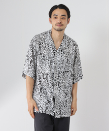 【DEL MAR SPORTSWEAR / デルマースポーツウエアー】オープンカラー半袖シャツ