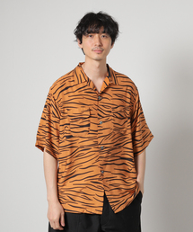 【DEL MAR SPORTSWEAR / デルマースポーツウエアー】オープンカラー半袖シャツ