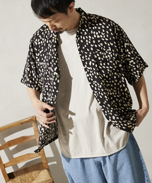 【DEL MAR SPORTSWEAR / デルマースポーツウエアー】オープンカラー半袖シャツ