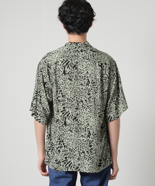 JOURNAL STANDARD relume(ジャーナルスタンダード レリューム)の「【DEL MAR SPORTSWEAR / デルマースポーツウエアー】オープンカラー半袖シャツ(シャツ/ブラウス・メンズ・ブラック/モスグリーン/ホワイト/オレンジ・MEDIUM/LARGE)」の11枚目の写真