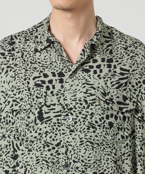 JOURNAL STANDARD relume(ジャーナルスタンダード レリューム)の「【DEL MAR SPORTSWEAR / デルマースポーツウエアー】オープンカラー半袖シャツ(シャツ/ブラウス・メンズ・ブラック/モスグリーン/ホワイト/オレンジ・MEDIUM/LARGE)」の12枚目の写真