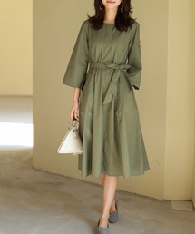 SAISON DE PAPILLON | 2Wayスリーブフレアワンピース(ワンピース)