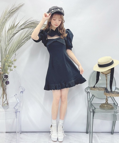 Swankiss(スワンキス)の「TS 2pcs 裏毛O/P(ワンピース・レディース・ホワイト/ブラック/ピンク・FREE)」の13枚目の写真