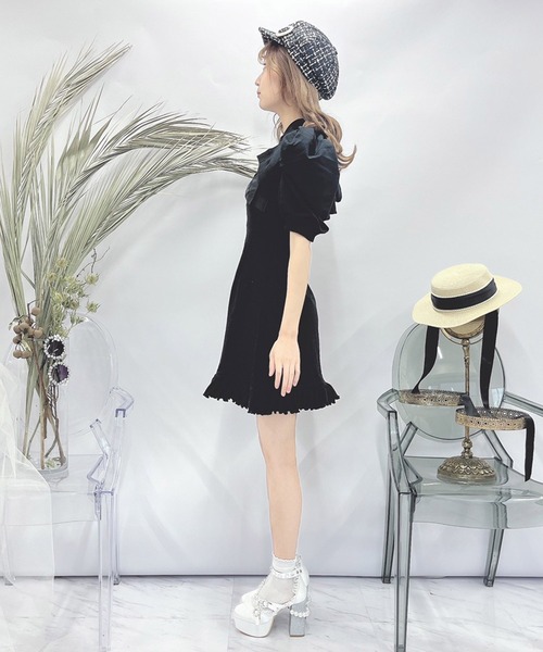 Swankiss(スワンキス)の「TS 2pcs 裏毛O/P(ワンピース・レディース・ホワイト/ブラック/ピンク・FREE)」の14枚目の写真