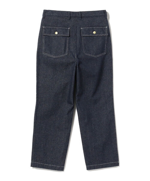 BEAMS LIGHTS（ビームスライツ）の「BEAMS LIGHTS / クロップド デニムパンツ（デニムパンツ・メンズ・ブラック/インディゴブルー・SMALL/MEDIUM/LARGE）」の10枚目の写真