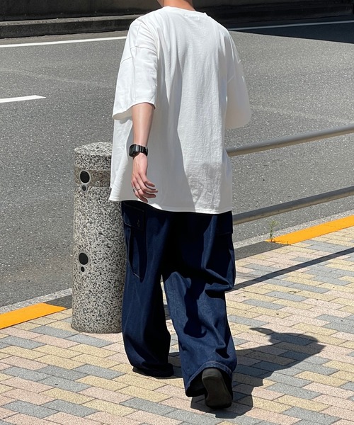 kutir(クティール)の「ヴィンテージライクアニマルTシャツ(Tシャツ/カットソー・メンズ・チャコールグレー/オフホワイト/グリーン・MEDIUM/LARGE)」の8枚目の写真