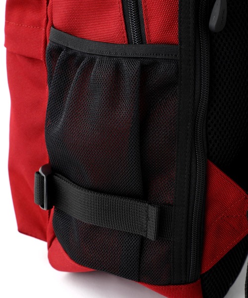 X-girl（エックスガール）の「定番｜OVAL LOGO BACKPACK/オーバルロゴ　バッグパック/リュック（バックパック/リュック・レディース・バーガンディー/ブラック・ONE SIZE）」の19枚目の写真