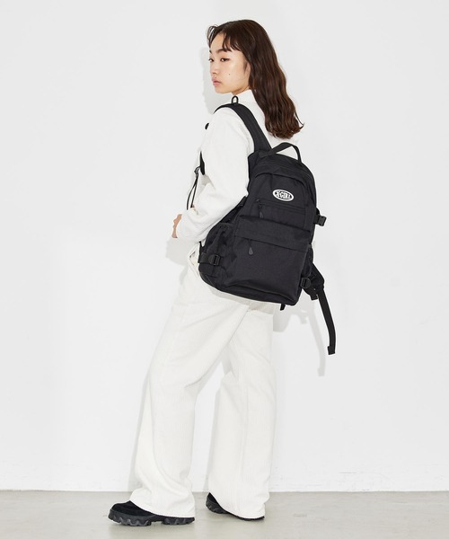 x-girl ロゴ入り ブラックバックパック 楽天市場】【9/10限定☆2人に1人最大全額Pバック！】 【SALE 10