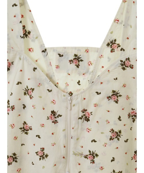 PINK HOUSE(ピンクハウス)の「lsb floral print all-in-one(つなぎ/オールインワン・レディース・アイボリー/ブラック・フリー)」の12枚目の写真