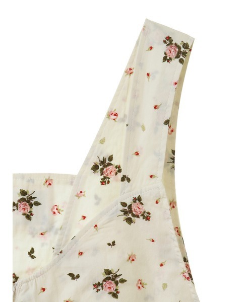 PINK HOUSE(ピンクハウス)の「lsb floral print all-in-one(つなぎ/オールインワン・レディース・アイボリー/ブラック・フリー)」の13枚目の写真