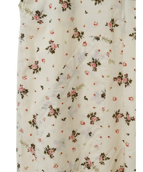 PINK HOUSE(ピンクハウス)の「lsb floral print all-in-one(つなぎ/オールインワン・レディース・アイボリー/ブラック・フリー)」の14枚目の写真