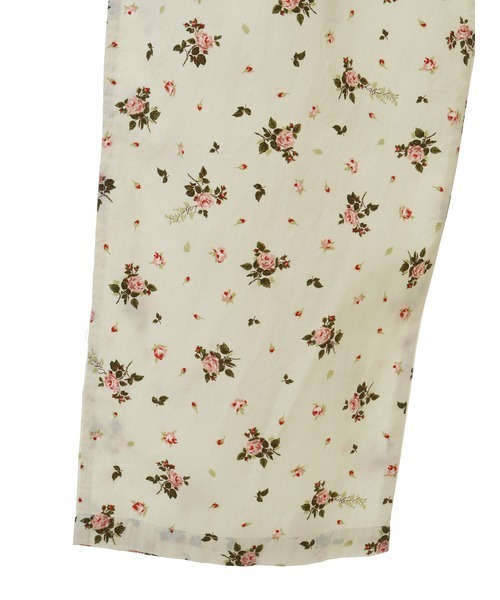 PINK HOUSE(ピンクハウス)の「lsb floral print all-in-one(つなぎ/オールインワン・レディース・アイボリー/ブラック・フリー)」の15枚目の写真